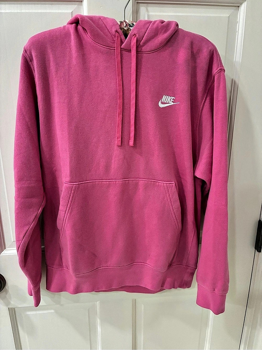 Nike Pink Pullover Hoodie Size Small
